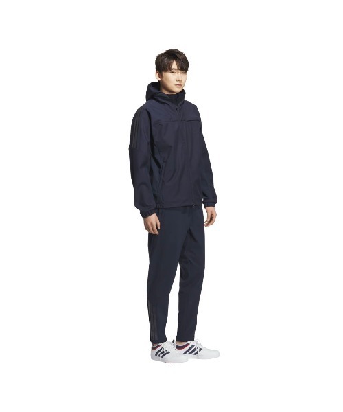 adidas(アディダス)の「アディダス adidas スリーストライプス レギュラーフィット ボンデッド フリース オープンヘム ウインドパンツ(その他パンツ・メンズ・オリーブ/ネイビー/ブラック・S/3L/L/M/LL)」の12枚目の写真