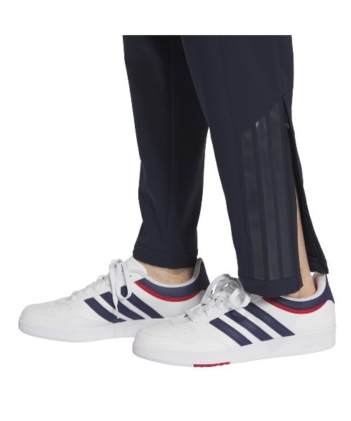 adidas(アディダス)の「アディダス adidas スリーストライプス レギュラーフィット ボンデッド フリース オープンヘム ウインドパンツ(その他パンツ・メンズ・オリーブ/ネイビー/ブラック・S/3L/L/M/LL)」の13枚目の写真