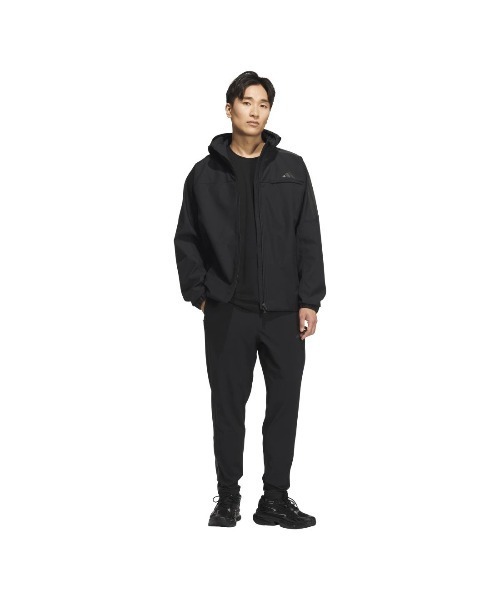 adidas(アディダス)の「アディダス adidas スリーストライプス レギュラーフィット ボンデッド フリース オープンヘム ウインドパンツ(その他パンツ・メンズ・オリーブ/ネイビー/ブラック・S/3L/L/M/LL)」の18枚目の写真