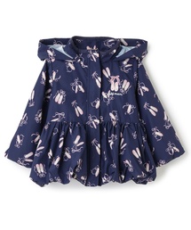 petit main | 【撥水加工/洗える】ペプラムウィンブレ(ナイロンジャケット)