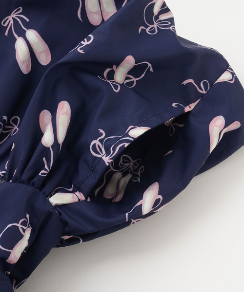 petit main（プティマイン）の「【撥水加工/洗える】ペプラムウィンブレ（ナイロンジャケット・キッズ・オフホワイト/ラベンダー/ネイビー/ライトベージュ・130cm/80ｃｍ/100cm/110cm/90cm/120cm）」の20枚目の写真