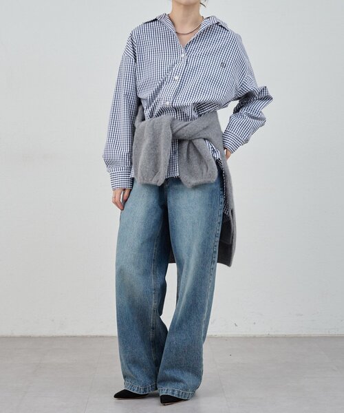 ギンガムチェックシャツ（シャツ/ブラウス）｜SHENERY