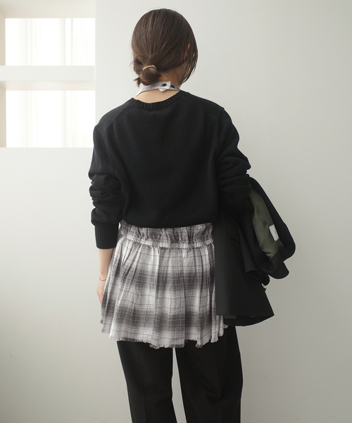 crinkle crinkle crinkle SLOBE別注 ホルターネックキャミソール SLOBE