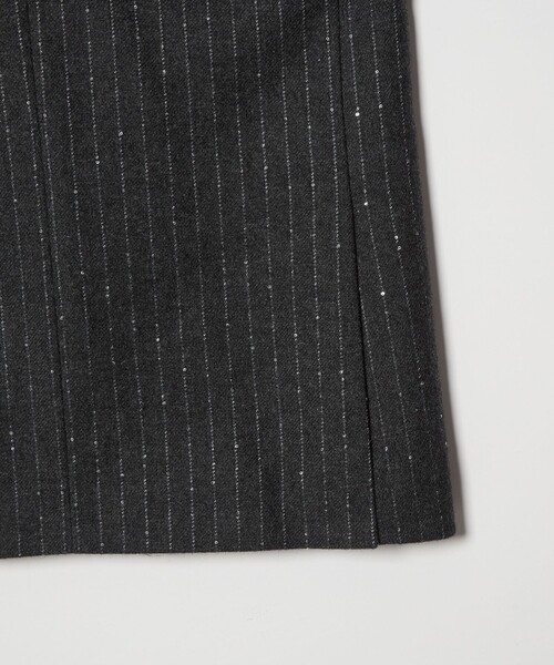 ダブルブレスト ストライプ ジャケット（テーラードジャケット