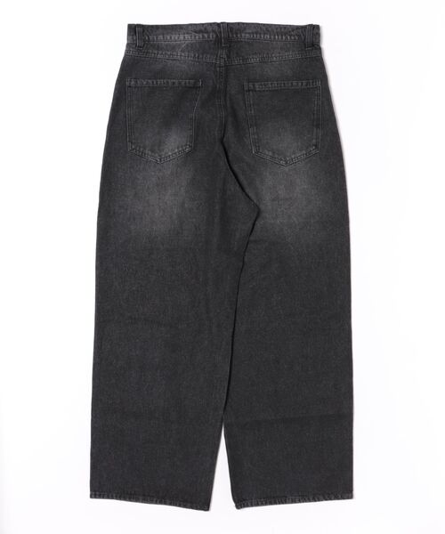 VIBGYOR（ヴィブジョー）の「デニムバギーパンツ(CN)（デニムパンツ・メンズ・ネイビー/チャコールグレー/ブルー/ブラック・MEDIUM/LARGE/X-LARGE）」の5枚目の写真