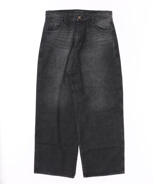 VIBGYOR（ヴィブジョー）の「デニムバギーパンツ(CN)（デニムパンツ・メンズ・ネイビー/チャコールグレー/ブルー/ブラック・MEDIUM/LARGE/X-LARGE）」の6枚目の写真