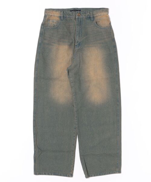 VIBGYOR（ヴィブジョー）の「デニムバギーパンツ(CN)（デニムパンツ・メンズ・ネイビー/チャコールグレー/ブルー/ブラック・MEDIUM/LARGE/X-LARGE）」の8枚目の写真
