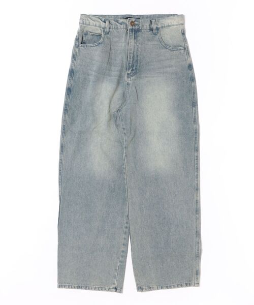 VIBGYOR（ヴィブジョー）の「デニムバギーパンツ(CN)（デニムパンツ・メンズ・ネイビー/チャコールグレー/ブルー/ブラック・MEDIUM/LARGE/X-LARGE）」の9枚目の写真