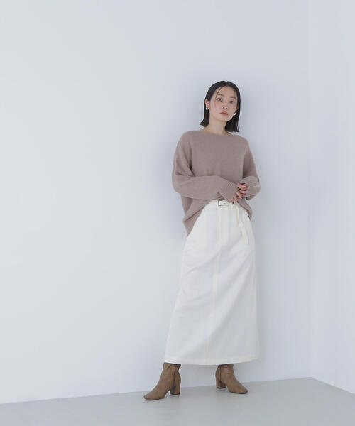 セール】◇フォックス混オーバーニット（ニット/セーター）｜NATURAL