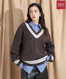 POLO BCS | 【POLO BCS/ポロ・ビーシーエス】別注/チルデンニットプルオーバー(ニット/セーター)