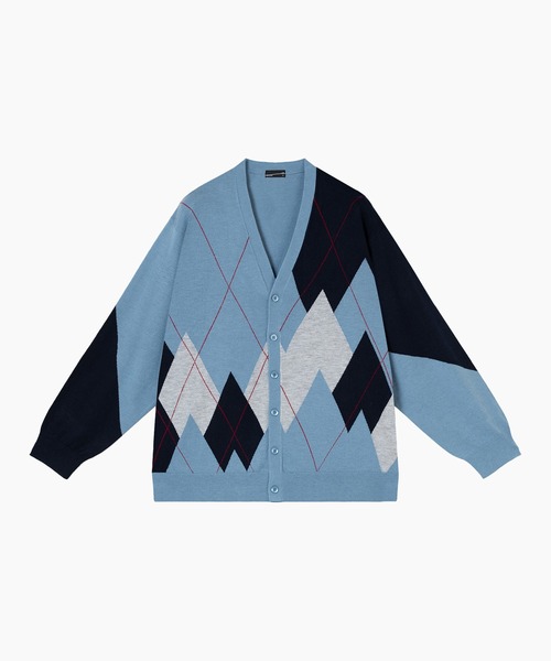 ARGYLE CARDIGAN（カーディガン/ボレロ）｜LAD MUSICIAN（ラッド