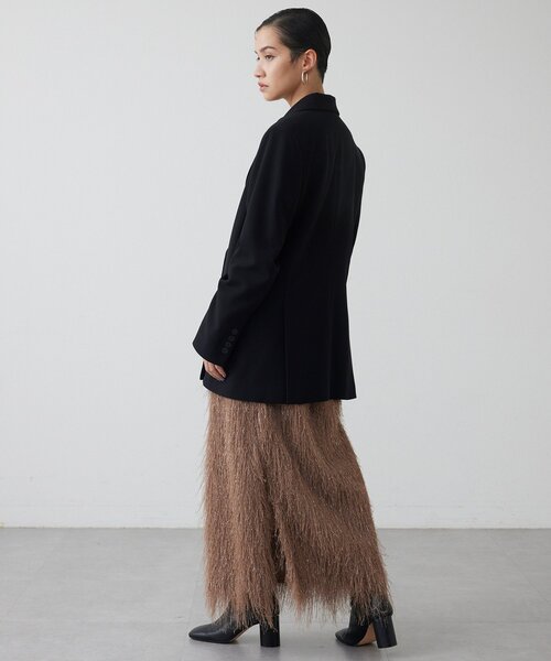 THE PAUSE（ザ ポーズ）の「【THE PAUSE】ラメフリンジスカート（スカート・レディース・アイボリー/ブラウン・FREE）」の20枚目の写真