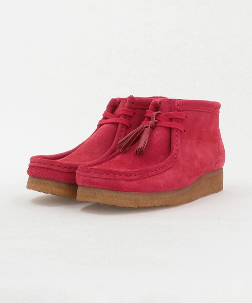 Clarks Originals（クラークスオリジナルズ）の「＜Clarks Originals＞Wallabee BT HT シューズ（ブーツ・レディース・レッド・5/6/4）」の2枚目の写真