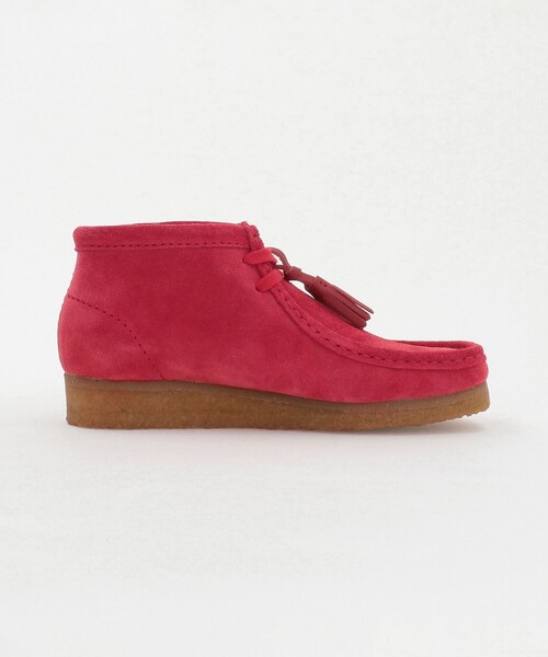 Clarks Originals（クラークスオリジナルズ）の「＜Clarks Originals＞Wallabee BT HT シューズ（ブーツ・レディース・レッド・5/6/4）」の4枚目の写真