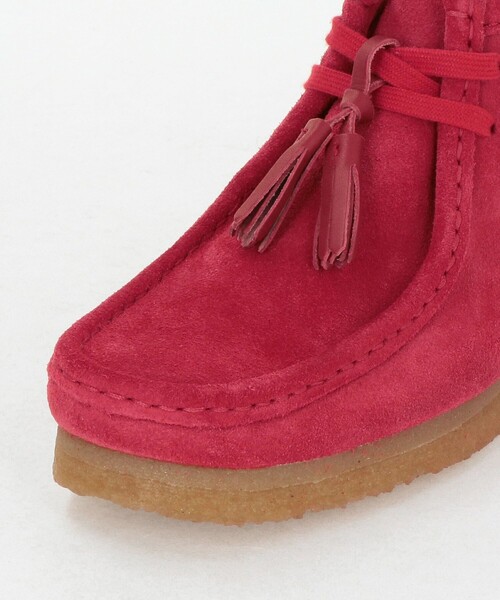 Clarks Originals（クラークスオリジナルズ）の「＜Clarks Originals＞Wallabee BT HT シューズ（ブーツ・レディース・レッド・5/6/4）」の8枚目の写真