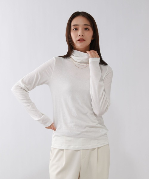 セール】Fffit エフィット/温度調節ストレッチハイネックTシャツ長袖