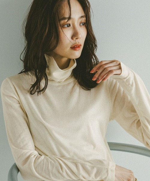 セール】Fffit エフィット/温度調節ストレッチハイネックTシャツ長袖