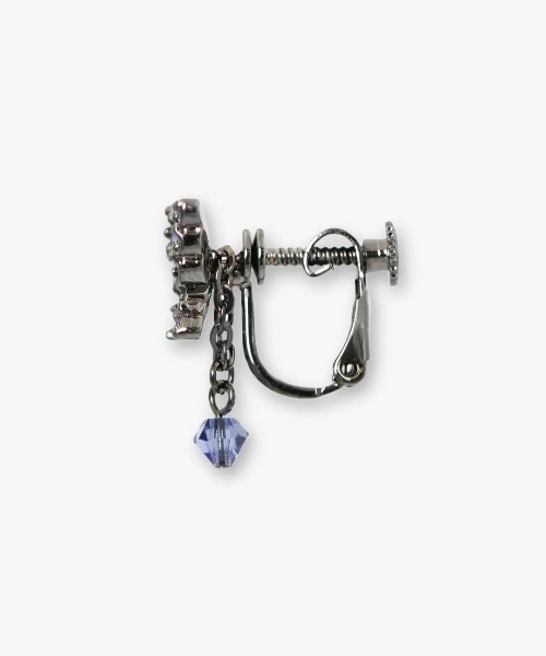 ANNA SUI(アナスイ)の「蝶モチーフ イヤリング(イヤリング・レディース・パープル/レッド・ONE SIZE)」の5枚目の写真