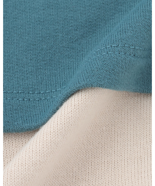 petit main（プティマイン）の「【おさるのジョージ】重ね着長袖トレーナー（スウェット・キッズ・ブルーグリーン/チャコール/ホワイト系その他・130cm/110cm/120cm/100cm/80ｃｍ/90cm）」の17枚目の写真