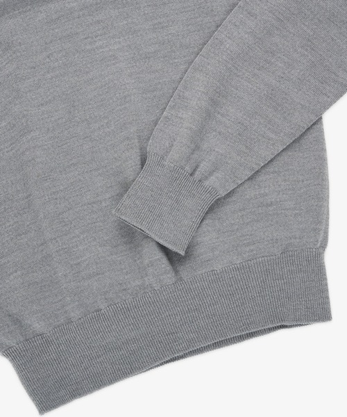 トップス front11201 REDE W-G Merino Polo Sweater FRONT 11201 セーター ニット REDE W-G Merino Polo Sweater メンズ