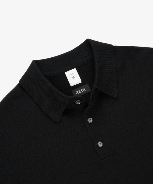 REDE W-G Merino Polo Sweater（ニット/セーター）｜FRONT 11201