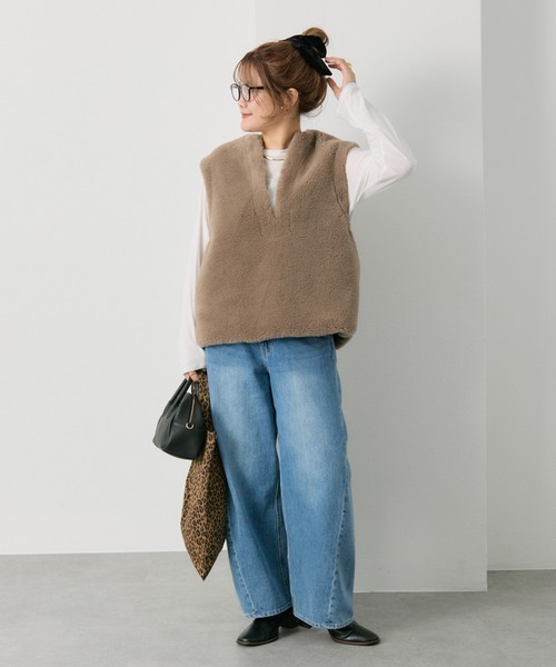 PUAL CE CIN（ピュアルセシン）の「【＠noricorico102企画】ベロアシュシュ（シュシュ・レディース・ブラック/ベージュ系・FREE）」の19枚目の写真