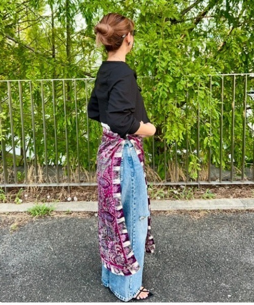 Belle Cie(ベルシー)の「ゆるかわリボン結びショート丈ボレロカーディガン(カーディガン/ボレロ・レディース・ブラック/グレー/ホワイト・FREE)」の16枚目の写真