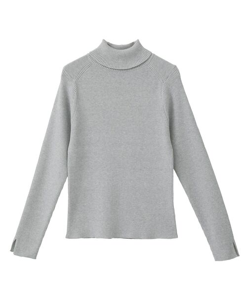 earth music&ecology(アースミュージックアンドエコロジー)の「レンチング(TM)エコヴェロ(TM)(リブタートル)(ニット/セーター・レディース・レッド/ブラウン/ブラック/アイボリー/グレー/その他7・S/M)」の16枚目の写真