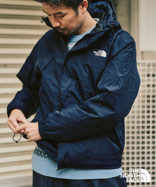 THE NORTH FACE ナイロンジャケット Lサイズ 青黒 ノースフェイス THE