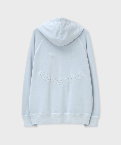 PS Paul Smith（ピーエスポールスミス）の「"Happy" パーカー / 252504 960XE（パーカー・メンズ・ライトブルー/ライラック/ブラック/ブルーグレー・MEDIUM/LARGE/X-LARGE/XX-LARGE）」の7枚目の写真