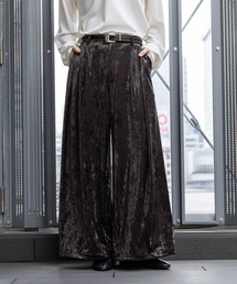 HARE | 【SET UP対応】クラッシュベロアボリュームパンツ(HARE)(その他パンツ)