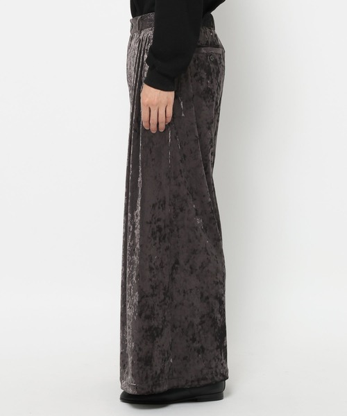 HARE（ハレ）の「【SET UP対応】クラッシュベロアボリュームパンツ(HARE)（その他パンツ・メンズ・ブラック/ブラウン・SMALL/MEDIUM）」の19枚目の写真