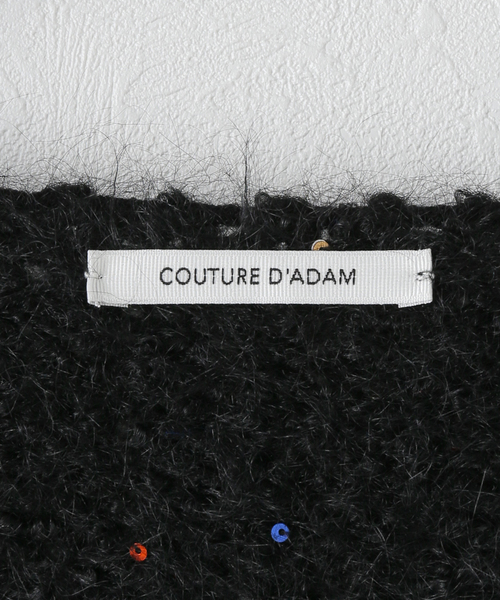 セール】COUTURE D'ADAM/クチュールドアダム Sequin Fluffy Knit