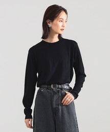 【7/24値下げ】SLOANE / 天竺 クルーネック ロングスリーブ Tシャツ