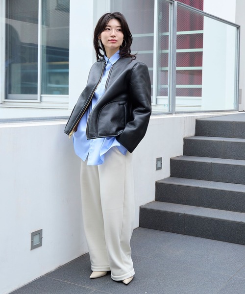 Traditional Weatherwear(トラディショナルウェザーウェア)の「【Traditional Weatherwear】エコムートンリバーシブルジャケット(その他アウター・レディース・ブラック・34)」の12枚目の写真