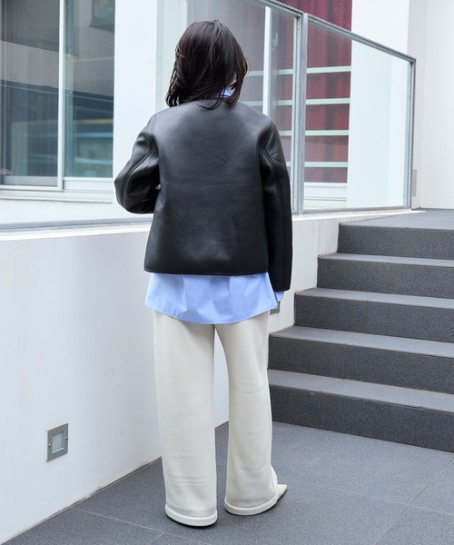 Traditional Weatherwear(トラディショナルウェザーウェア)の「【Traditional Weatherwear】エコムートンリバーシブルジャケット(その他アウター・レディース・ブラック・34)」の20枚目の写真