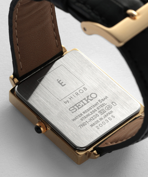 追加》SEIKO Exclusive EDIFICE x HIROB Yellow gold 別注（アナログ