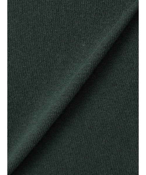 Perfect Suit FActory（パーフェクトスーツファクトリー）の「コットン×カシミヤ　モックネックニット　ブラウン/グリーン/ネイビー（ニット/セーター・メンズ・ネイビー/ダークブラウン/グリーン・M/L/LL）」の11枚目の写真