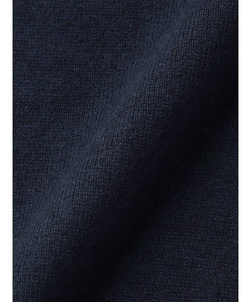 Perfect Suit FActory（パーフェクトスーツファクトリー）の「コットン×カシミヤ　モックネックニット　ブラウン/グリーン/ネイビー（ニット/セーター・メンズ・ネイビー/ダークブラウン/グリーン・M/L/LL）」の18枚目の写真