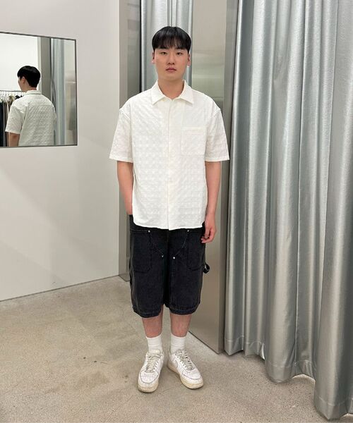 Millo Archive（ミロ アーカイブ）の「カーペンター バミューダパンツ [ウォッシュドブラック]（その他パンツ・メンズ・その他・MEDIUM/LARGE/X-LARGE）」の7枚目の写真