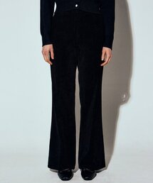 FRENCH BOOTS CUT PANTS_BLACK