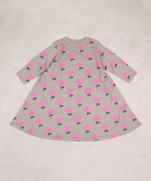 MARKEY'S（マーキーズ）の「キャンディーペーパー長袖ワンピース（ワンピース・キッズ・ブラック系その他/グレー系その他/ピンク系その他/ホワイト系その他/ブルー系その他/グリーン系その他・80/90/95/100/110/120/130/140）」の3枚目の写真