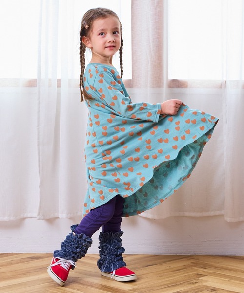 MARKEY'S（マーキーズ）の「キャンディーペーパー長袖ワンピース（ワンピース・キッズ・ブラック系その他/グレー系その他/ピンク系その他/ホワイト系その他/ブルー系その他/グリーン系その他・80/90/95/100/110/120/130/140）」の10枚目の写真