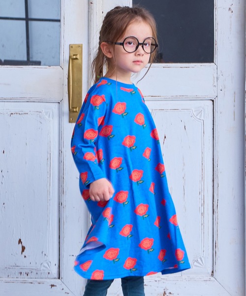 MARKEY'S（マーキーズ）の「キャンディーペーパー長袖ワンピース（ワンピース・キッズ・ブラック系その他/グレー系その他/ピンク系その他/ホワイト系その他/ブルー系その他/グリーン系その他・80/90/95/100/110/120/130/140）」の14枚目の写真