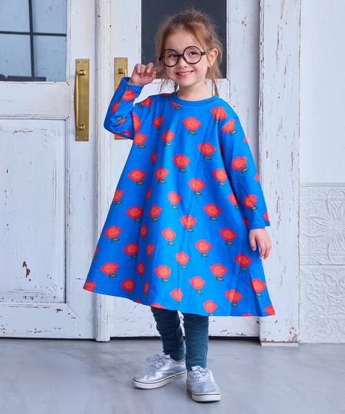 MARKEY'S（マーキーズ）の「キャンディーペーパー長袖ワンピース（ワンピース・キッズ・ブラック系その他/グレー系その他/ピンク系その他/ホワイト系その他/ブルー系その他/グリーン系その他・80/90/95/100/110/120/130/140）」の17枚目の写真