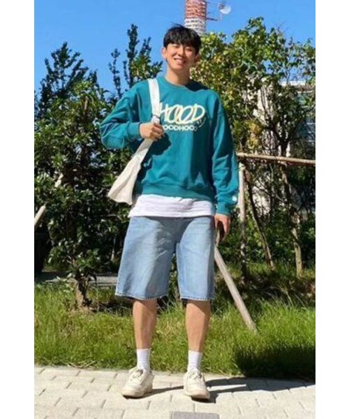 HOODHOOD(フッドフッド)の「シグニチャーロゴ スウェット ターコイズ(スウェット・レディース・その他・MEDIUM/LARGE/X-LARGE)」の8枚目の写真