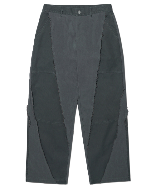 NOMANUAL(NOMANUAL)の「R.E.P PANTS - KHAKI GRAY(その他パンツ・レディース・その他・LARGE/X-SMALL/SMALL/MEDIUM)」の1枚目の写真