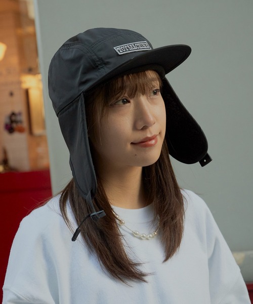TOY MACHINE/トイマシーン TMC EARFLAP JET CAP 3WAY フラットバイザー