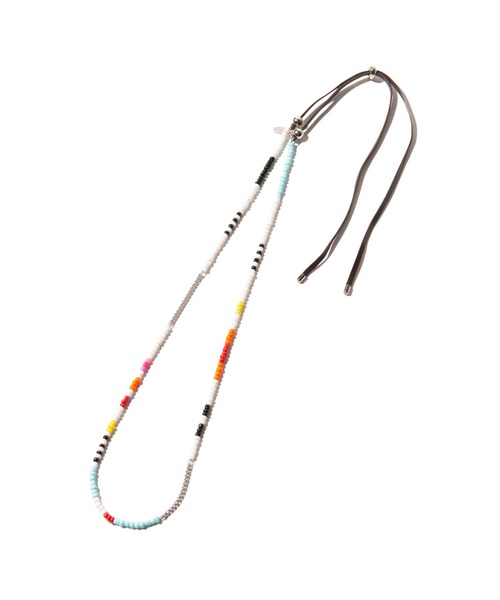 glamb(グラム)の「2 Way Beads Necklace / 2ウェイビーズネックレス(ネックレス・メンズ・マルチ・FREE)」の1枚目の写真