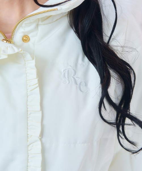 ReAmour ガーリーダウンコート ブラック ガーリーダウンコート（ダウンジャケット/コート）｜ReAmour